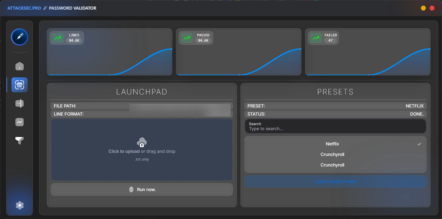 AttackSecurity Desktop App